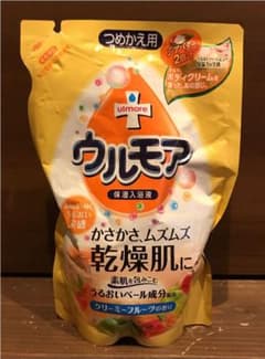【ペコちゃんさん専用】保湿入浴液 ウルモア 詰替用 クリーミーフルーツの香りのサムネイル