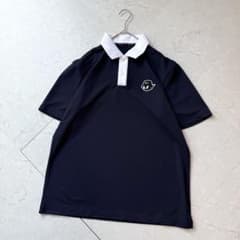 未使用 WAAC ゴルフ ポロシャツ M ネイビー ロゴ 未使用 WAAC ゴルフ ポロシャツ M ネイビー ロゴ - メルカリ