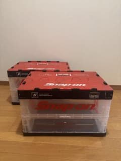 Snap-on スナップオン オリコン　折りたたみコンテナ2個セットのサムネイル
