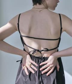 HANNE バックリボンキャミワンピースのサムネイル