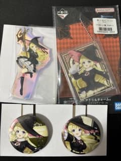 一番くじ ホロライブアクリルチャーム 缶バッジセットアクリルスタンド