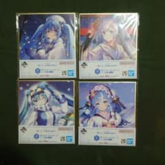 이치 반 쿠지 스노우 미쿠 ~ SNOW MIKU ~ H 상 스노우 미쿠 올 스타즈 미니 컬러 종이