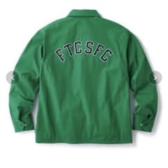 【完売商品】FTC TEAM COACH JACKET グリーン Mサイズのサムネイル