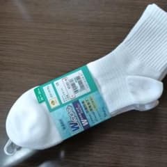 新品 ソックス 3足組 26-28cm ホワイトのサムネイル