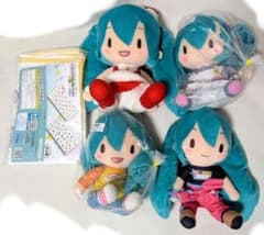 初音ミク ラブベリ メイド クリスマス さんぱち ふわぷち ぬいぐるみ 5個