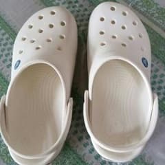 crocs ラバーソール　ホワイトのサムネイル