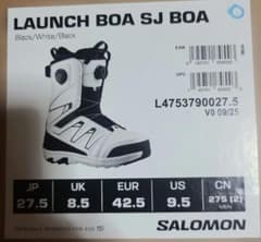 新品 27.5cm SALOMON LAUNCH BOA SJ BOA - メルカリ