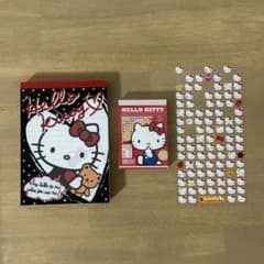 Hello Kitty メモ帳とシールセット キティちゃん 平成レトロ - メルカリ