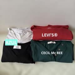 AZUL / LEVI’S / CECIL Mc BEE Tシャツ4点セットのサムネイル