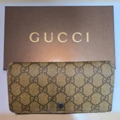 GUCCI GGスプリーム 長財布　グッチのサムネイル