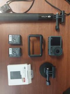 DJI Osmo Action 3 SD256GB＆純正BT2個＆純正延長付きのサムネイル