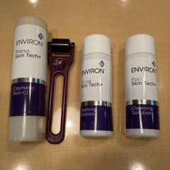 ENVIRON コスメティックロールキット（セルフトリートメント器具）洗浄液×2 ENVIRON コスメティックロールキット（セルフトリートメント器具
