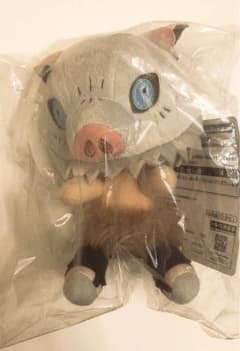 鬼滅の刃 一番くじ G賞 ちょこのっこぬいぐるみ 嘴平伊之助のサムネイル