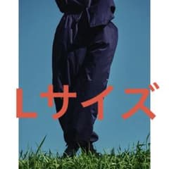 【試着のみ】ファミマ×長谷川昭雄 A.H ルーズパンツ Navy Lサイズのサムネイル
