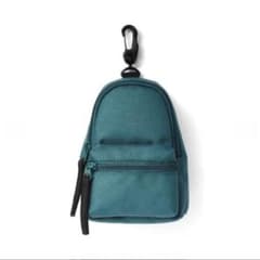 無印良品　ミニ撥水リュックサック　ダークグリーン　ミニリュックのサムネイル