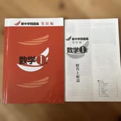 新中学問題集 発展編 数学1年 解答と解説付きのサムネイル