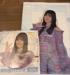 日向坂46 小坂菜緒 くじ BIG缶バッジ＆クリアファイルセット