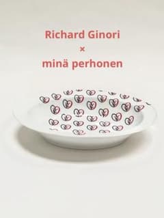 RICHARD GINORI 、minä perhonen プレート　ハート柄 RICHARD GINORI 、minä perhonen プレート ハート柄