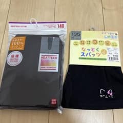 【未使用品】UNIQLOタイツ＆スパッツ2点セットのサムネイル