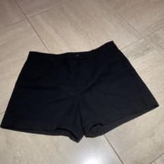 UNIQLO レディース ウールブレンド ショートパンツ ブラックのサムネイル