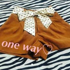 ショートパンツ(one way)☆のサムネイル