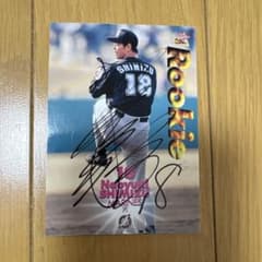 千葉ロッテマリーンズ #18 清水直行 ルーキーカード 直筆サイン入りカードのサムネイル