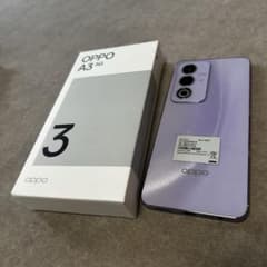OPPO A3 5G パープル 本体 元箱付き - メルカリ
