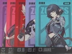 ゼンレスゾーンゼロ クリアファイル 5種コンプセット ZZZのサムネイル