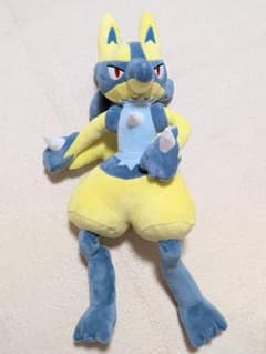 ポケットモンスター めちゃもふぐっとぬいぐるみ～黄色いルカリオ～の
