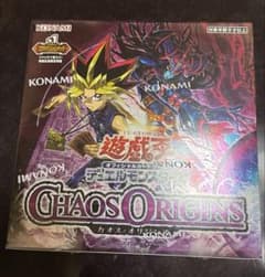 遊戯王 ディメンションオブカオス 1box シュリンク付き 新品未開封 新品未開封 遊戯王OCGデュエルモンスターズ CHAOS ORIGINS カオス