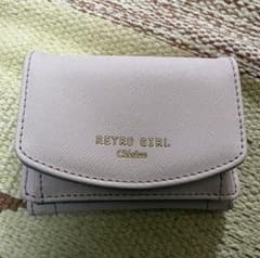 新品 RETRO GIRL 三つ折り財布 ミニ財布