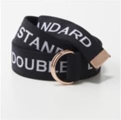美品☆DOUBLE STANDARD CLOTHING☆オリジナルロゴベルトのサムネイル