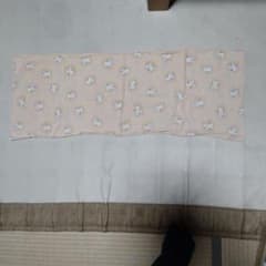 子猫プリントの綿生地 約70cm x 30cmのサムネイル