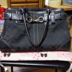 最終値下げ！COACHシグネチャートートバッグのサムネイル