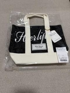 herlipto HLT Canvas Mini Tote Black - メルカリ
