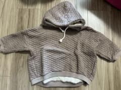 kokokids ベージュ キルティング セットアップ Sのサムネイル