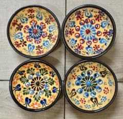 トルコ陶器 ボウル 小鉢 4つセット - メルカリ