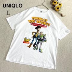 [유니클로 UNIQLO] 반팔 T 셔츠 탑스 토이 스토리 디즈니 L