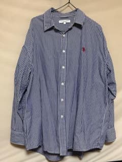 U.S. POLO ASSN. ストライプ 長袖シャツ Lのサムネイル