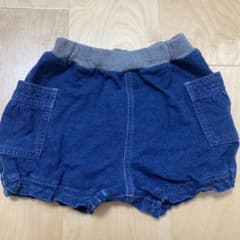 無印良品　デニム ショートパンツ 90のサムネイル