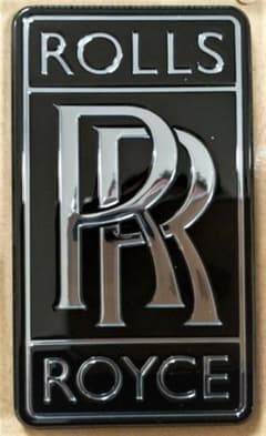ロールスロイス ☆ RR ブラック エンブレム ☆ 希少 コレクション 