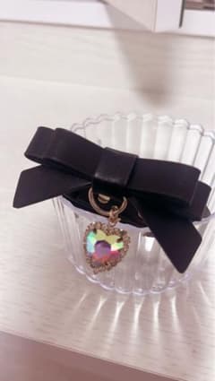 LIZ LISA ブラックリボンブレスレットのサムネイル