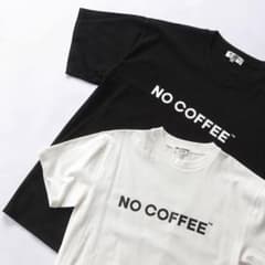 NO COFFEE Tシャツ 半袖 ブラック