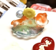 レジン カエル キーホルダーのサムネイル