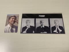 BTS PROOF Weverse特典　ナムジュン　RMのサムネイル