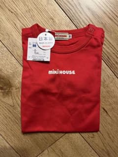 MIKI HOUSE 赤 長袖 Tシャツ 90のサムネイル