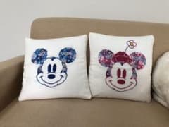 【おわっち様専用】ミッキー&ミニーのクッション、ペン立てのサムネイル