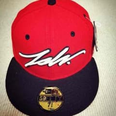 【セール】JSLV NEW ERA CAP RED ニューエラ ジャスリブのサムネイル
