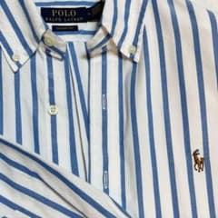 POLO RALPH LAUREN ボタンダウンシャツ M QRコード　現行タグのサムネイル