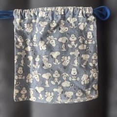 スヌーピー巾着　ビンテージ　レトロのサムネイル